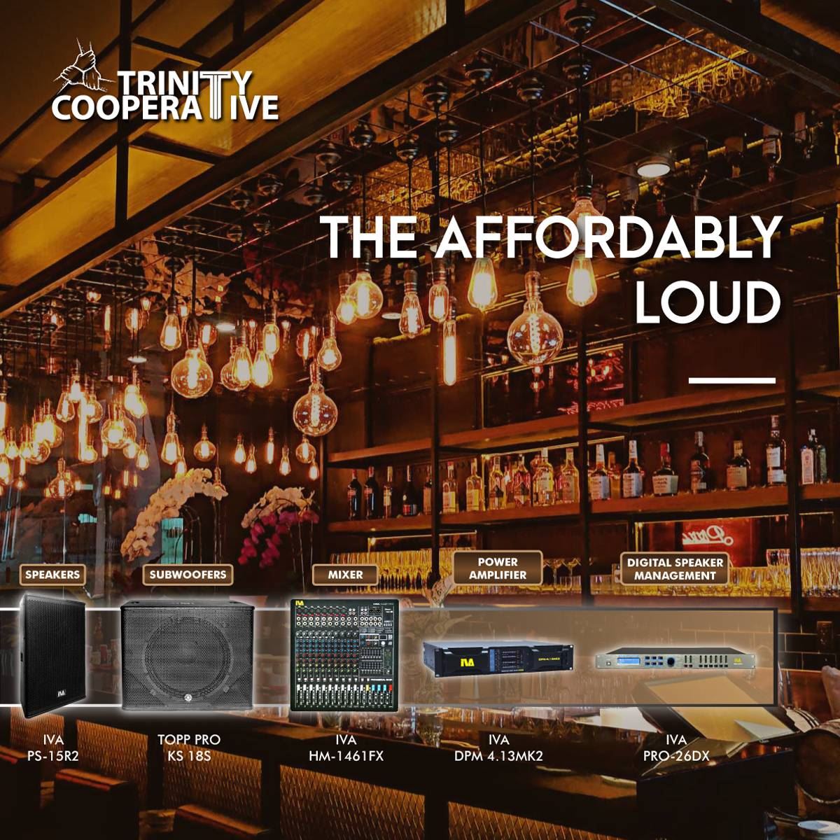 the-affordably-loud-pa-sound-system-for-bar-pub-club-bistro-iva-ps-15r2-hm-1461fx-pro-26dx-dpm-413mk2-topp-pro-ks-18s